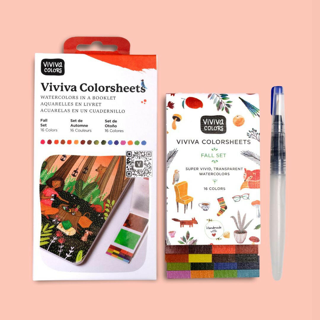 viviva-sketcher-set-original-kit-aquarelle-pinceau-eau image 4