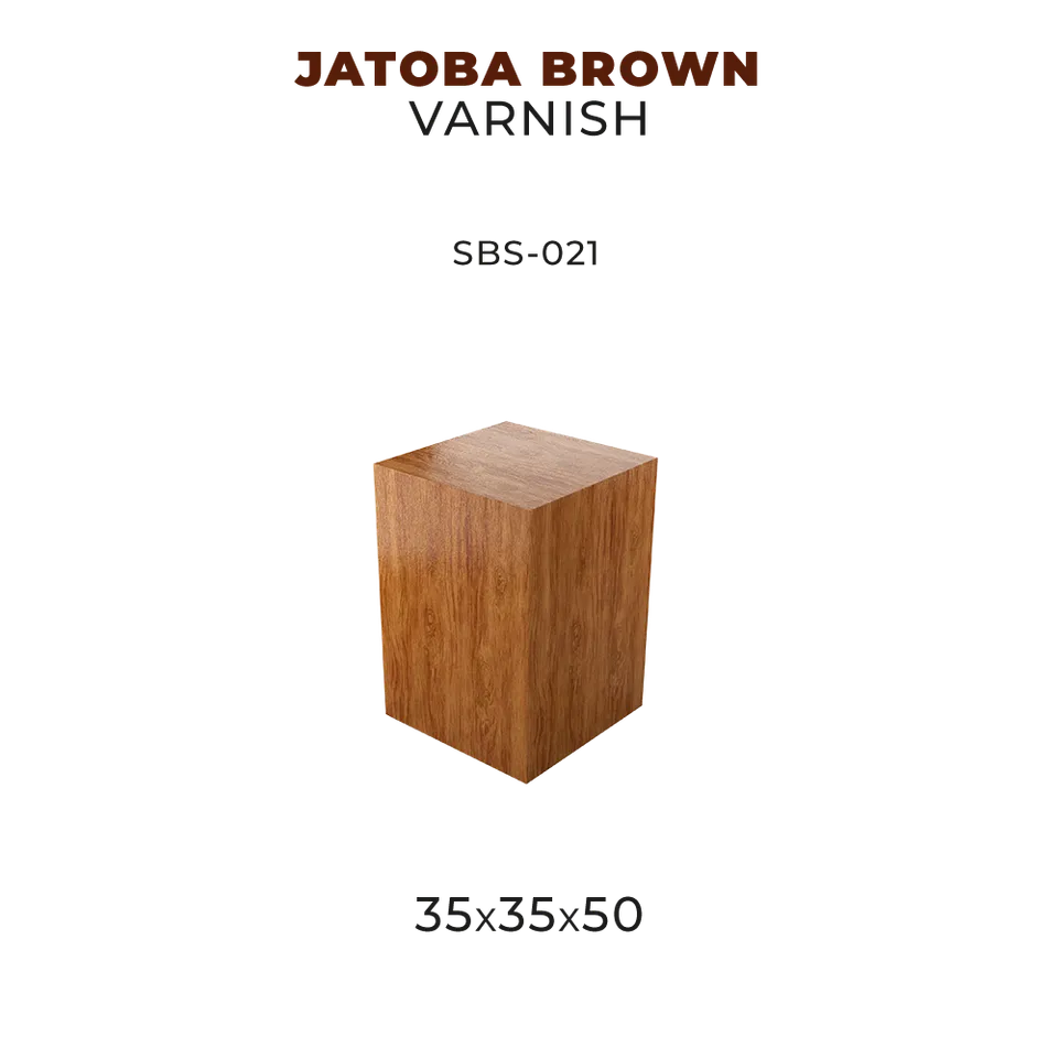 scale75-accessories-jatoba-brown-socle-bois-35x35x50 image 1