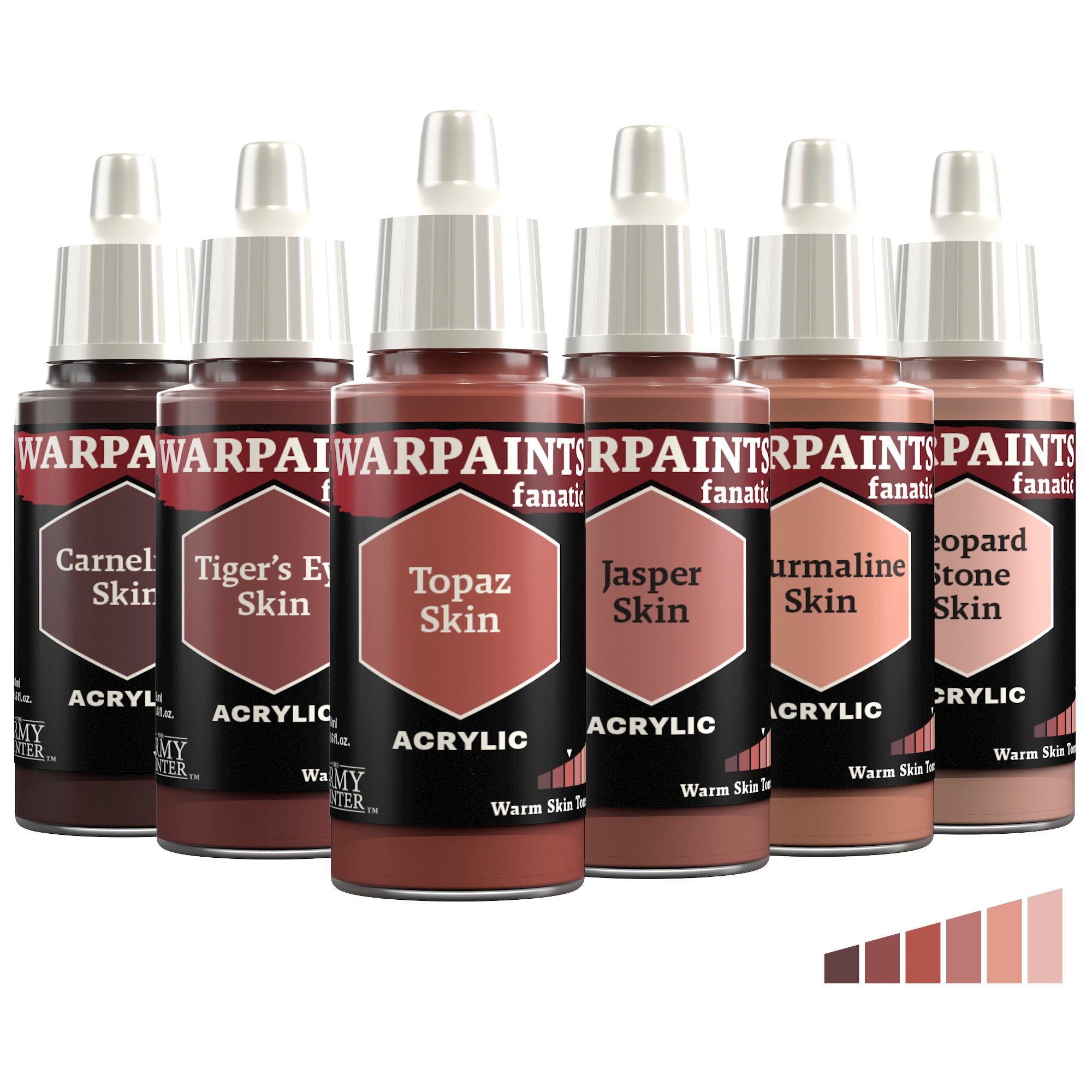 the-army-painter-warpaints-fanatic-warm-skin-tones-set-6-peintures-18-ml image 1