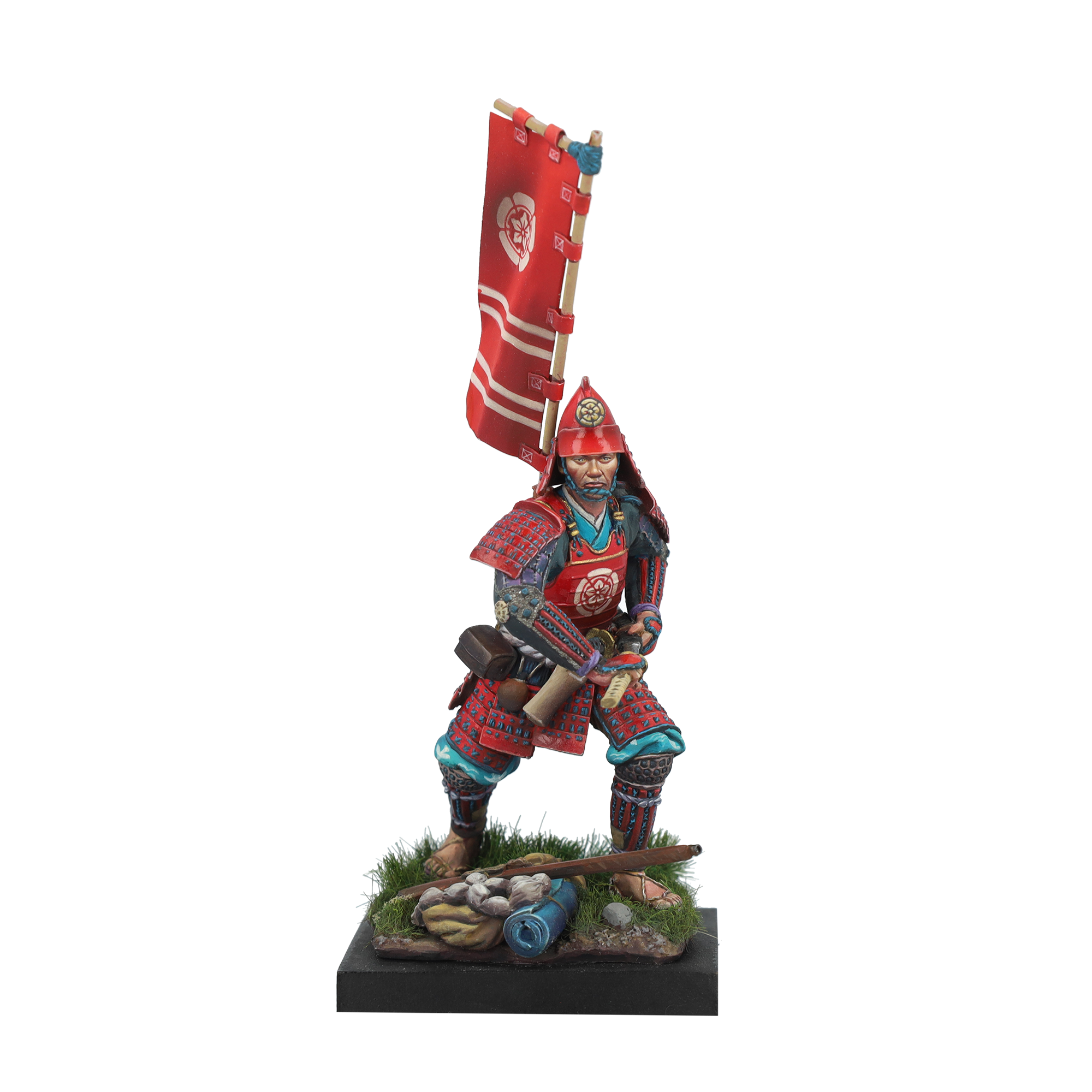 scale75-characters-nobunaga-warrior-figurine-75-mm-m-tal-non-peinte image 2