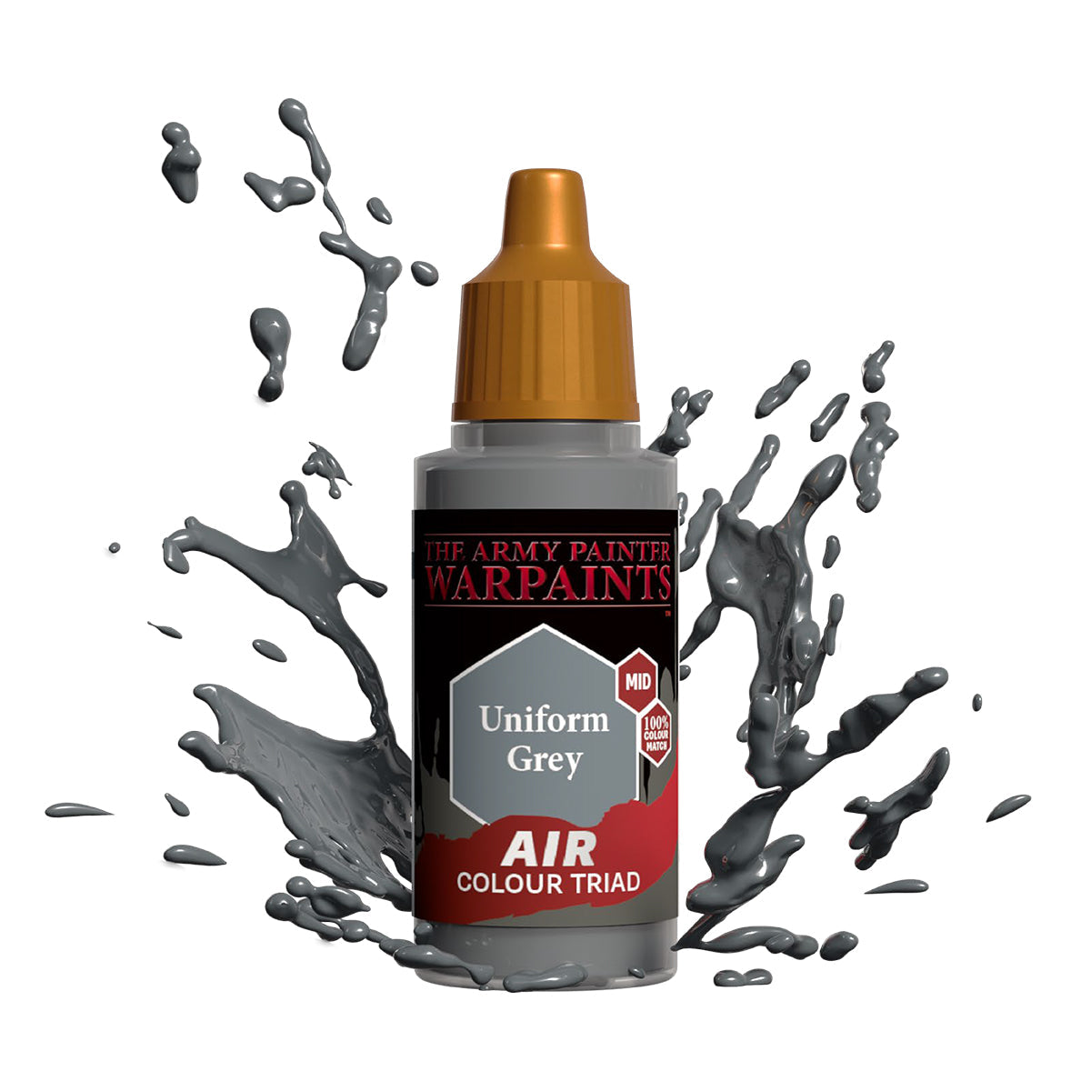 army-painter-warpaints-air-uniform-grey-peinture-a-rographe-gris-18-ml image 1