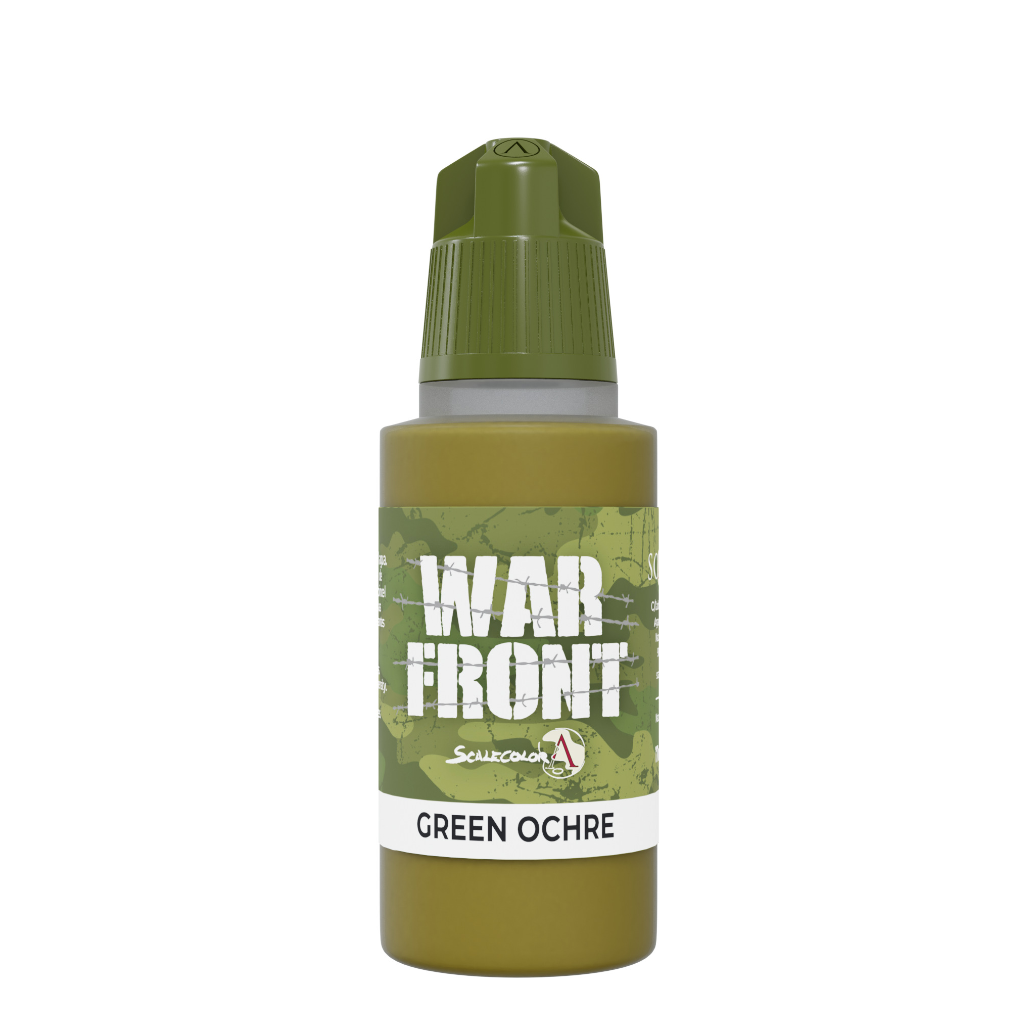 scale75-warfront-green-ochre-peinture-acrylique-17ml-mate image 1