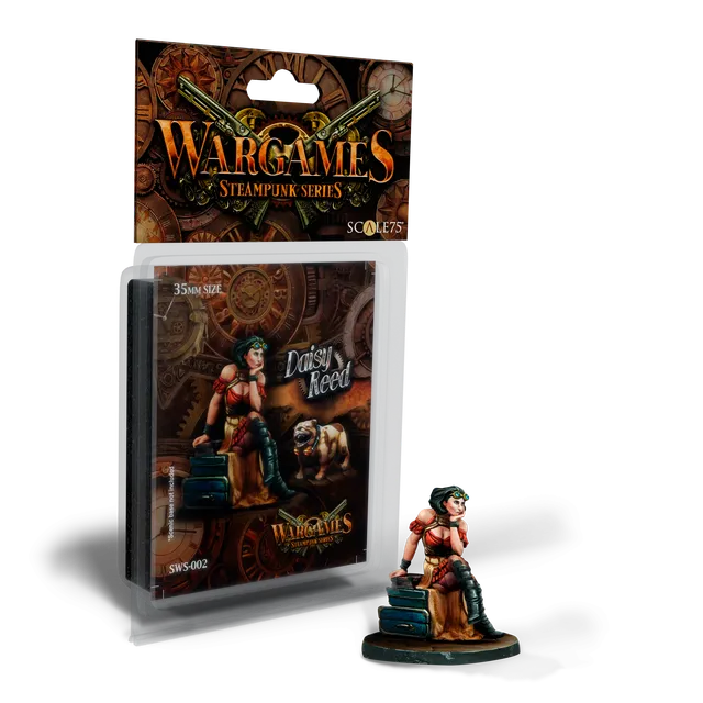 scale75-steampunk-daisy-reed-figurine-35mm-non-peinte image 1