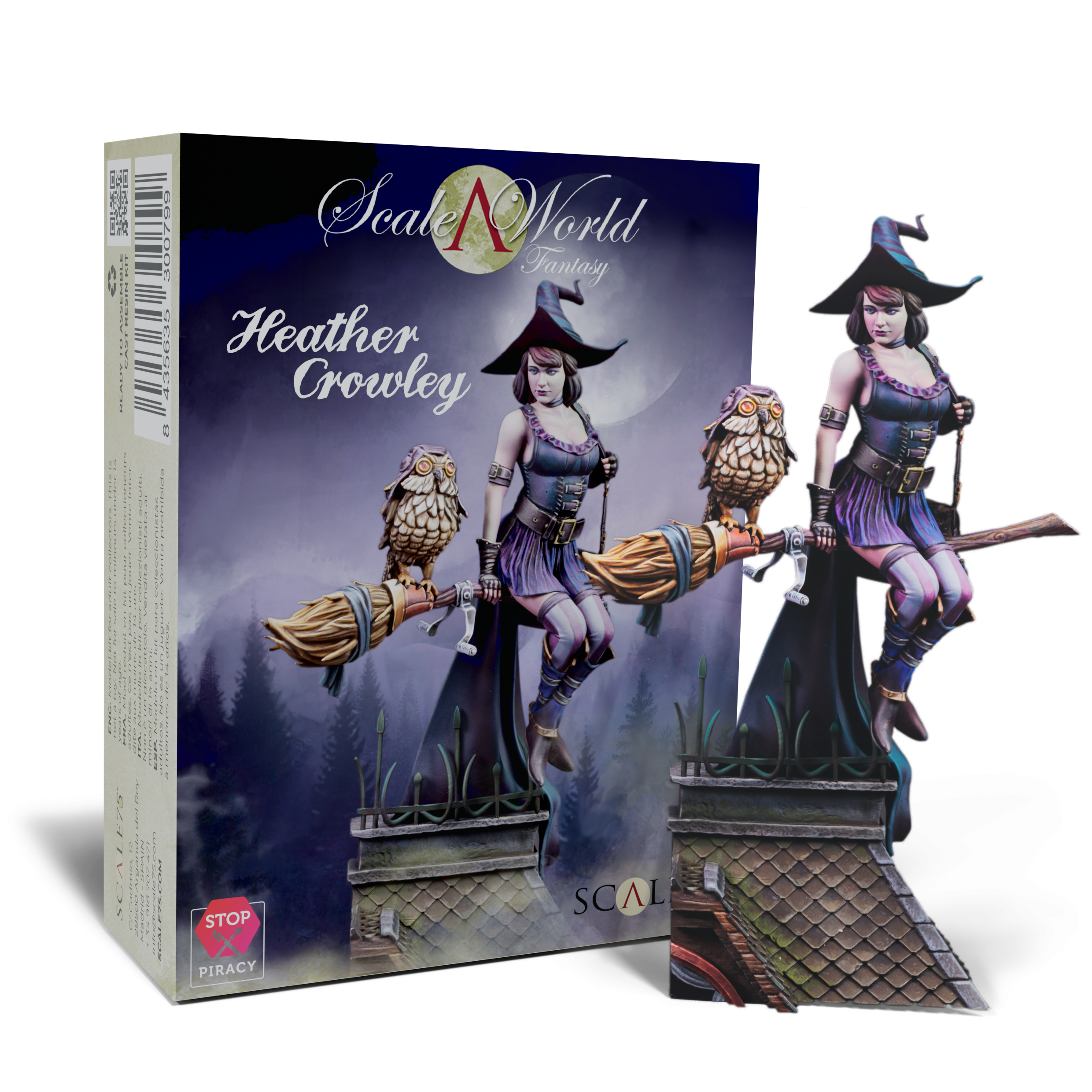scale75-pack-charmed-heather-crowley-set-peinture-et-figurine image 3