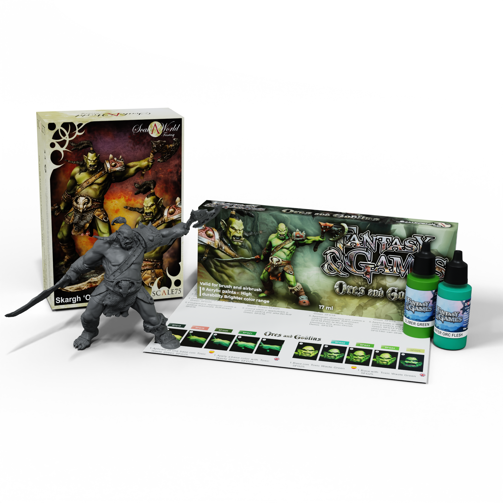 scale75-bundle-orcs-goblins-shargh-orc-fury-pack image 1