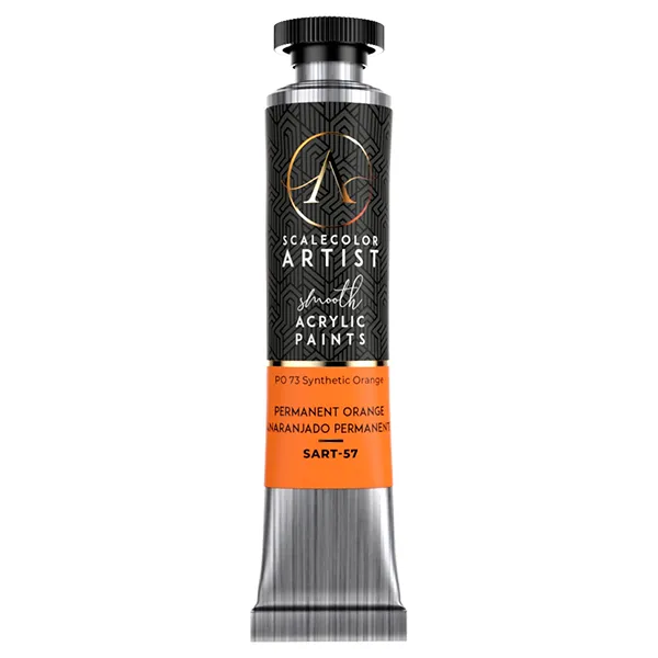 scale75-scalecolor-artist-permanent-orange-peinture-acrylique-20ml image 1