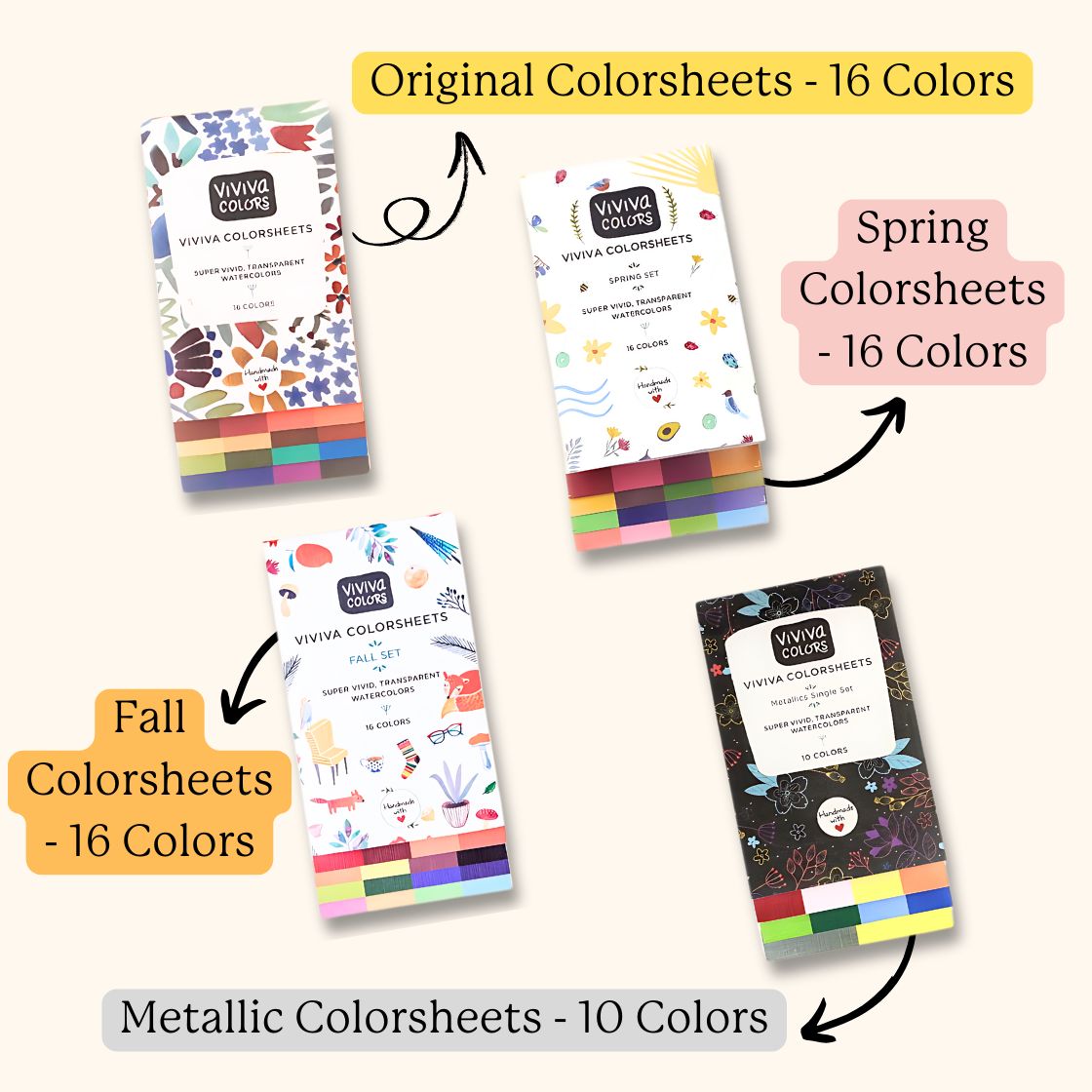 viviva-bundles-colorsheets-bundle-coffret-aquarelle-4-palettes image 2