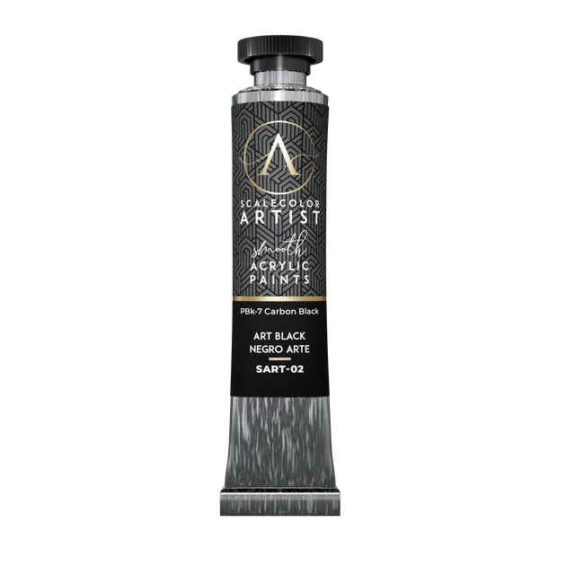 scale75-scalecolor-artist-art-black-peinture-acrylique-20ml-noir image 1