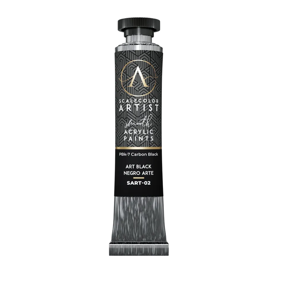 scale75-scalecolor-artist-art-black-peinture-acrylique-20ml-noir image 1