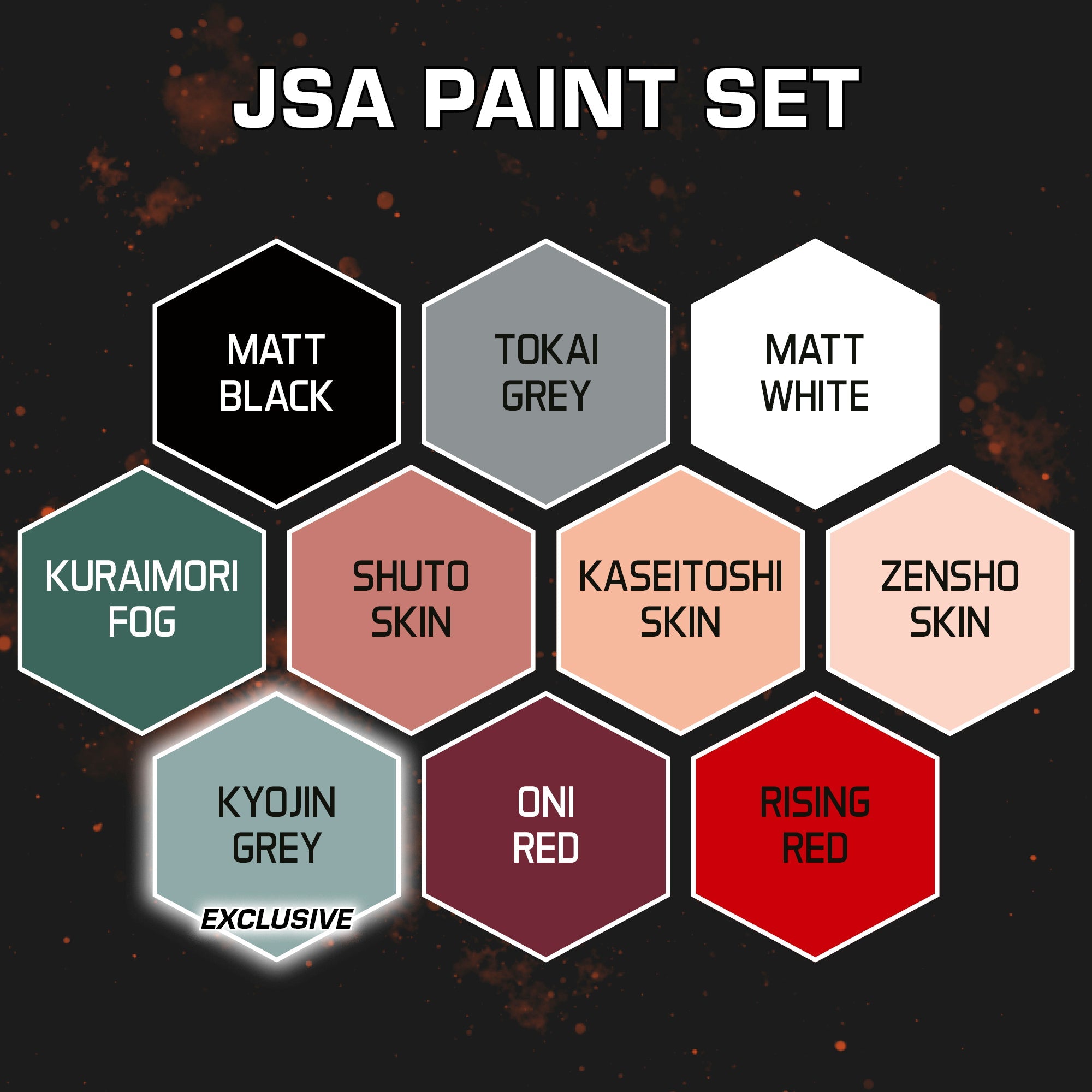 the-army-painter-infinity-jsa-paint-set-10-peintures-figurine image 2