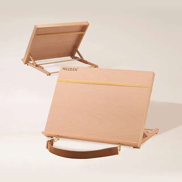 meeden-hj-a3-planche-dessin-bois-h-tre-inclinable-a3-naturel image 1