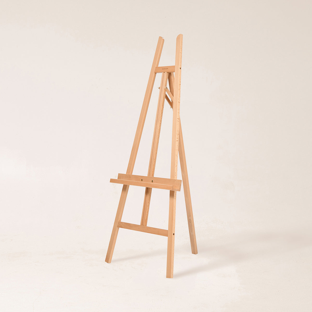 meeden-w08-chevalet-sur-pied-bois-cadre-a-139-cm-naturel image 1