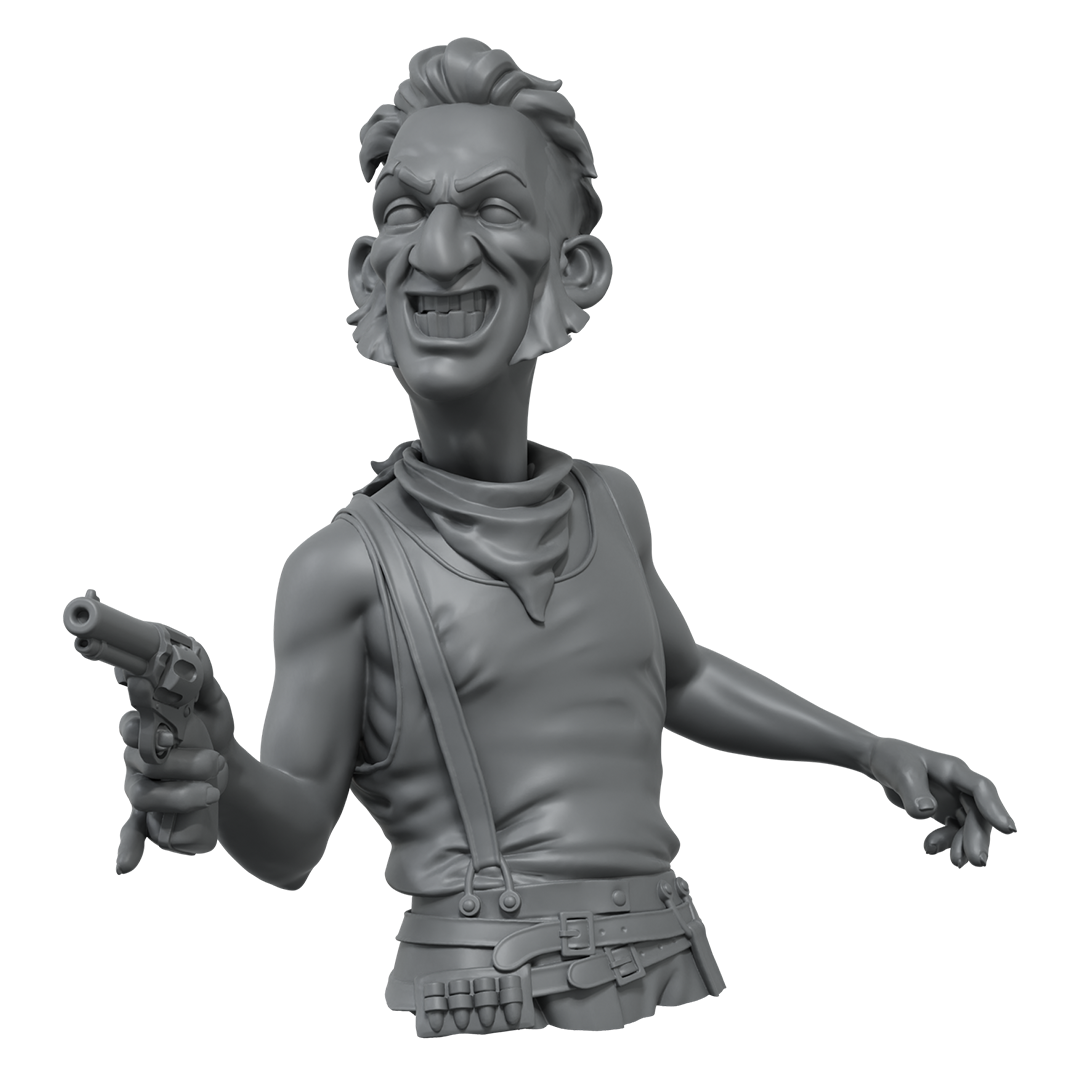 scale75-characters-outlaw-figurine-western-peindre-non-peinte image 2