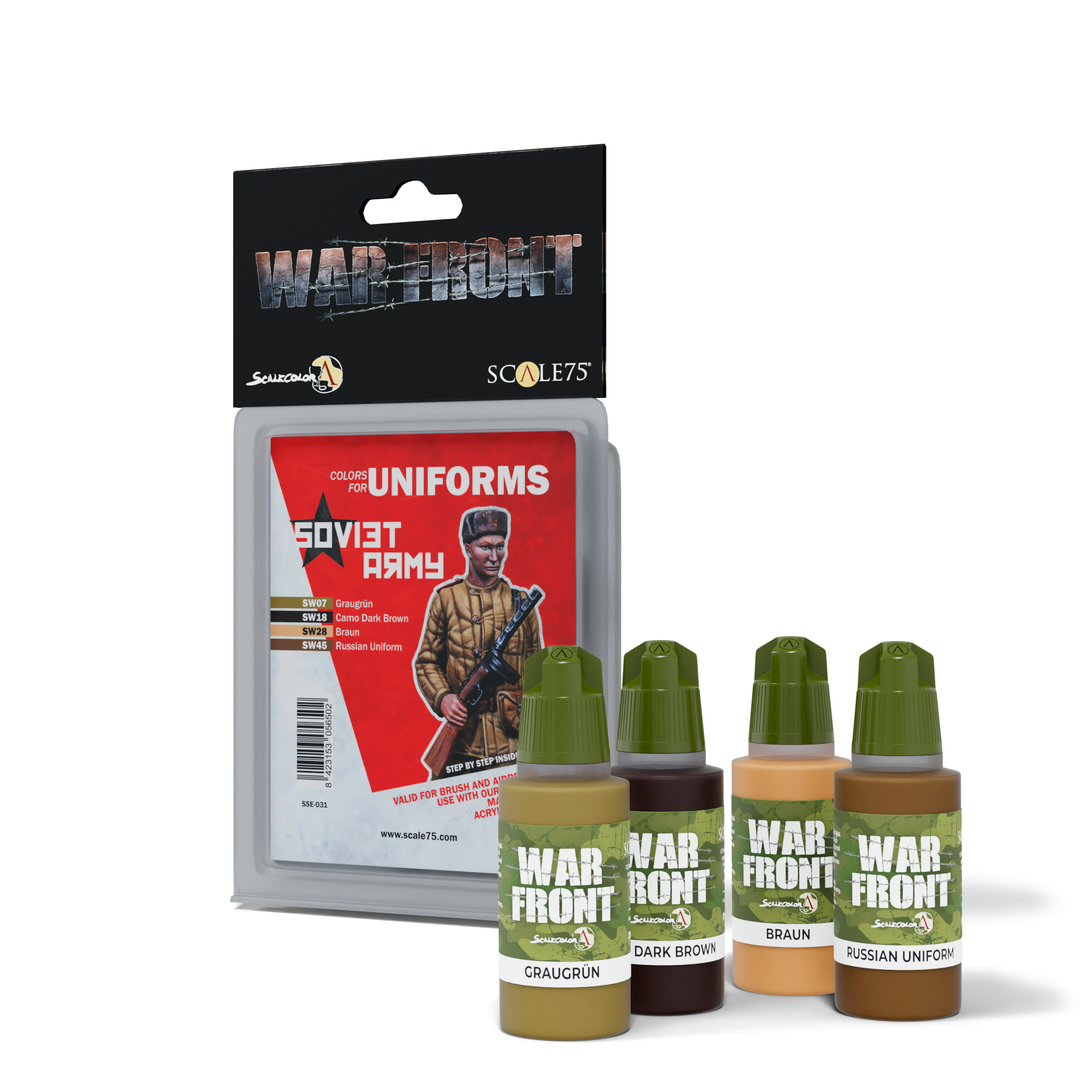 scale75-warfront-soviet-army-set-4-peintures-acrylique-mat image 1
