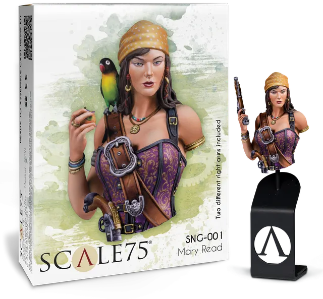 scale75-characters-mary-read-figurine-r-sine-non-peinte-pirate image 1