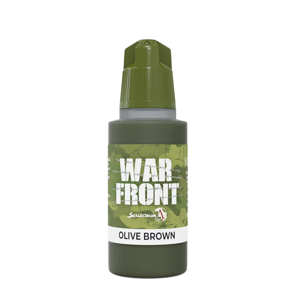 scale75-warfront-olive-brown-peinture-acrylique-mate-17ml image 1