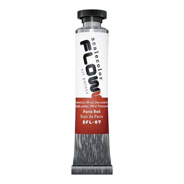 scale75-scalecolor-paris-red-peinture-huile-rouge-mat-20ml image 1