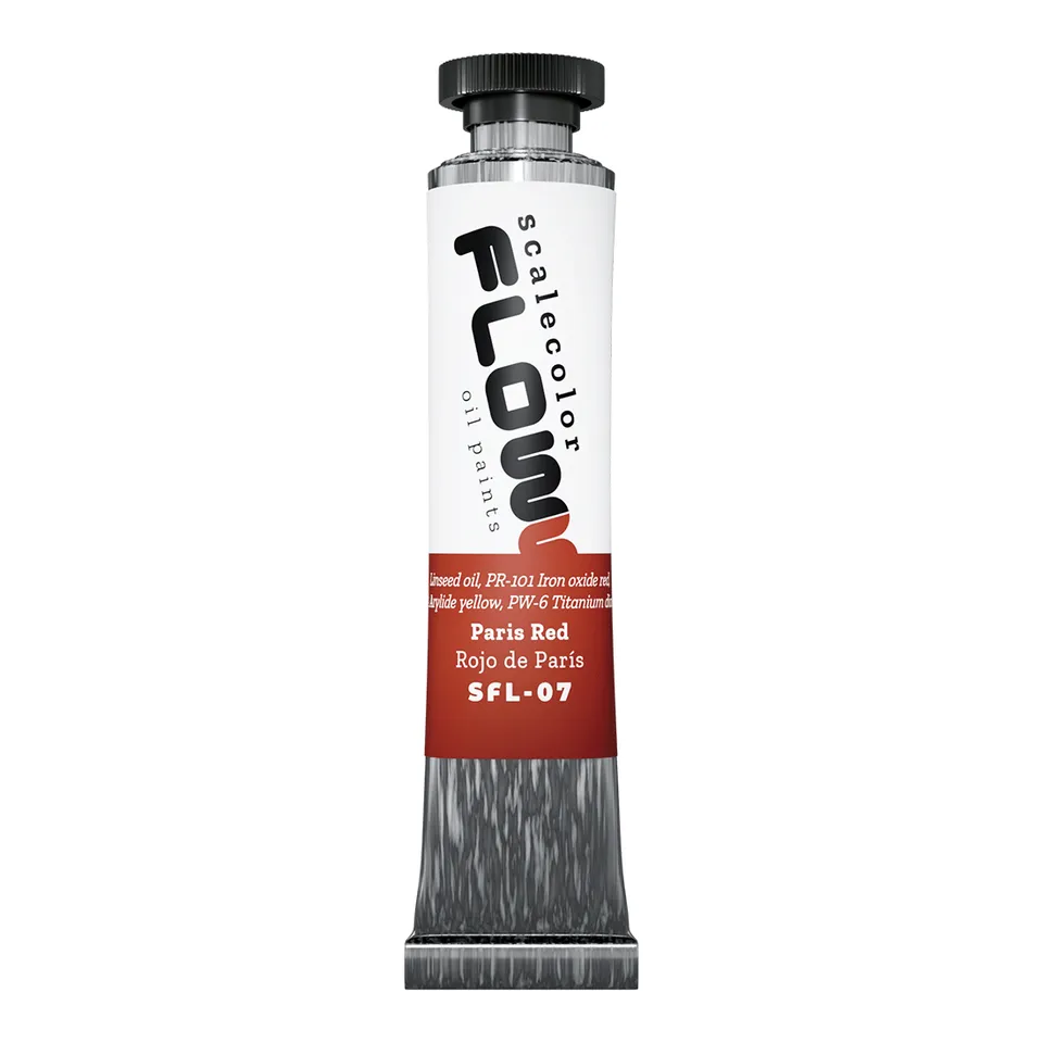 scale75-scalecolor-paris-red-peinture-huile-rouge-mat-20ml image 1