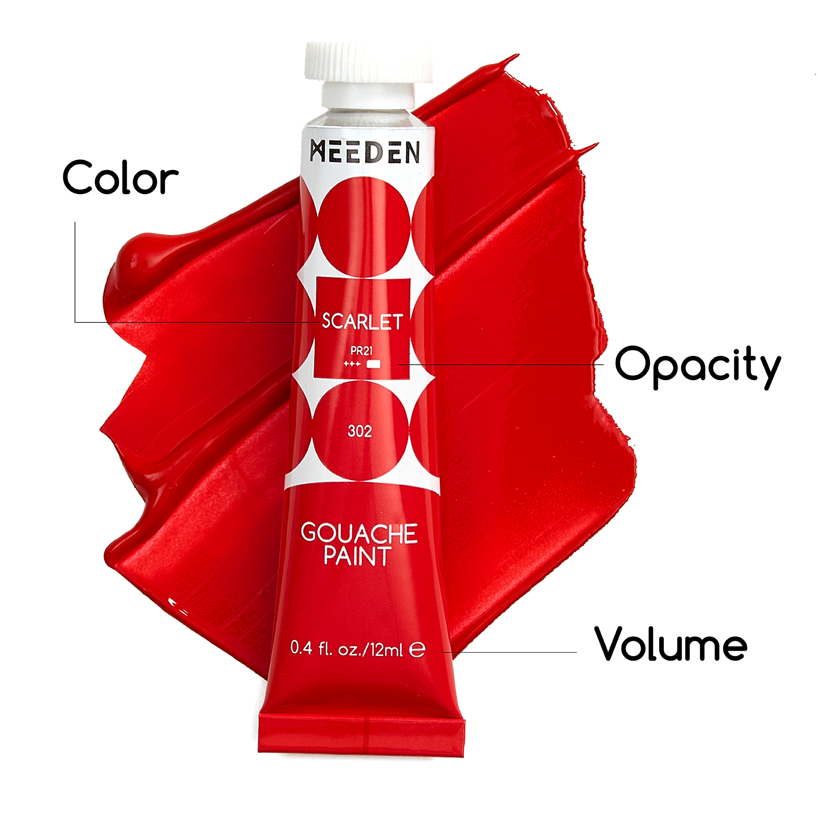 meeden-gouache-peinture-gouache-48-tubes-12-ml-opaque image 3