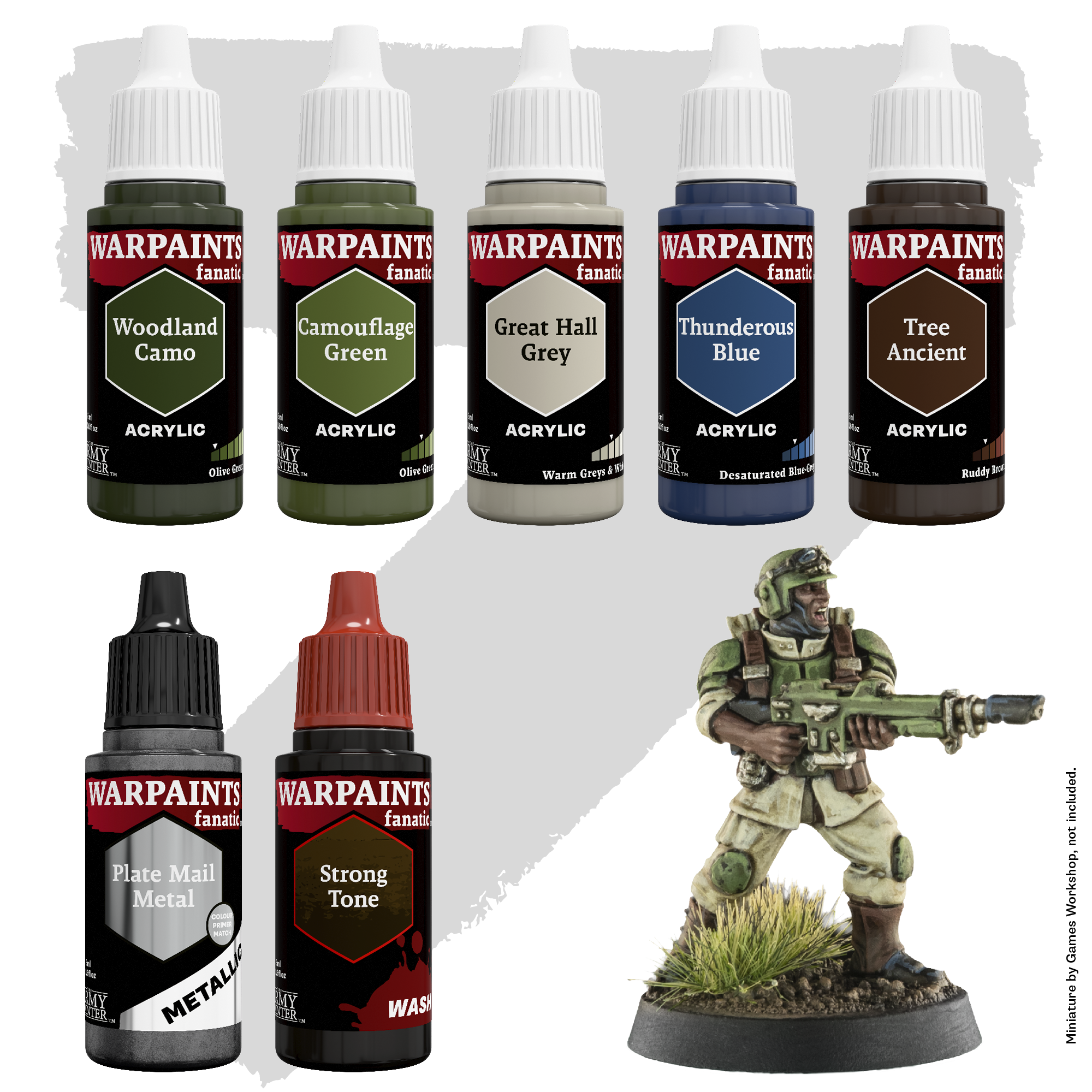 the-army-painter-combat-se7ens-field-gear-green-set-peinture-7-pots image 1