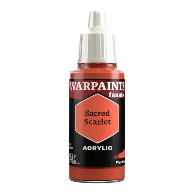 the-army-painter-warpaints-fanatic-sacred-scarlet-peinture-rouge-orange image 1