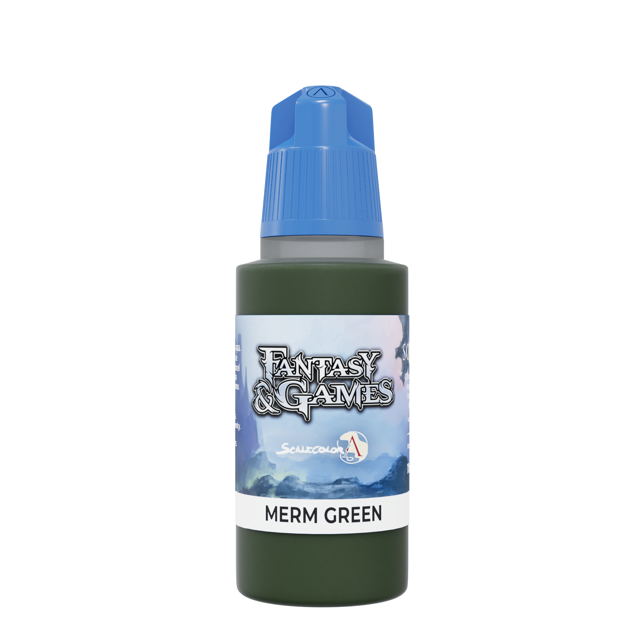 scale75-scalecolor-merm-green-peinture-acrylique-17ml-vert-satin image 1