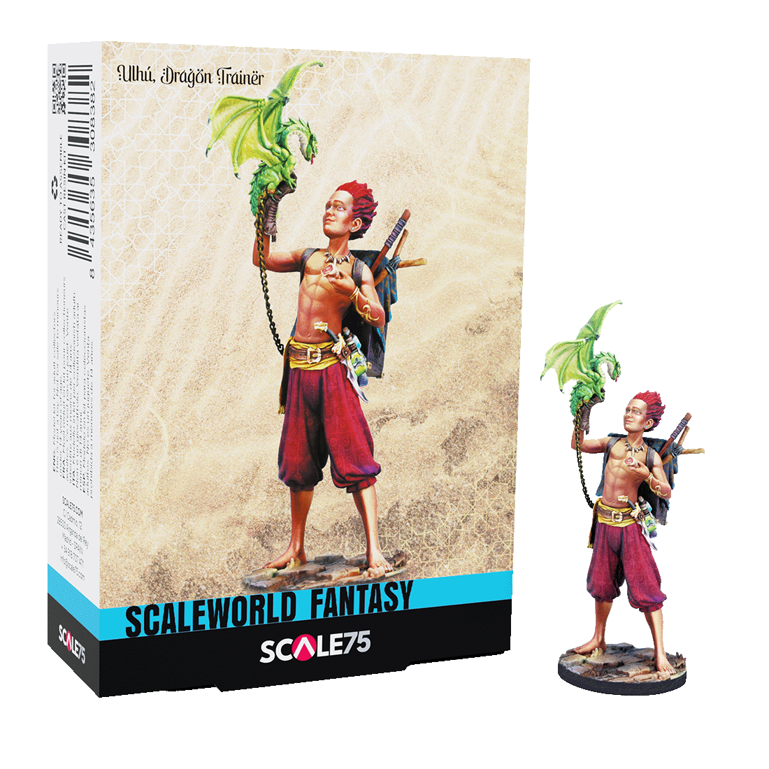 scale75-ulh-dragon-trainer-figurine-1-24-non-peinte image 1