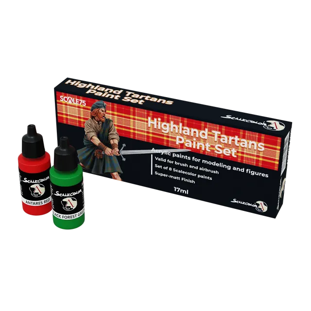 scale75-specials-sets-highland-tartans-set-peinture-tartan-historique image 1
