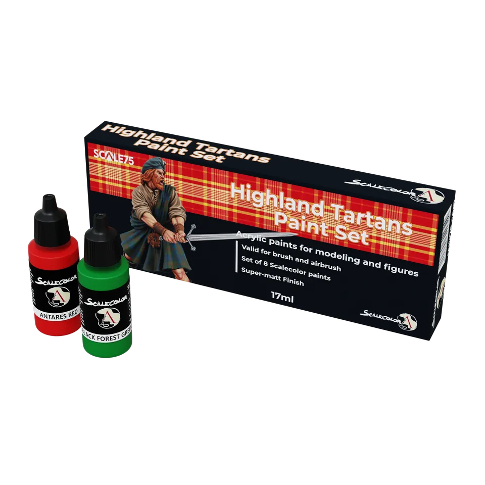 scale75-specials-sets-highland-tartans-set-peinture-tartan-historique image 1