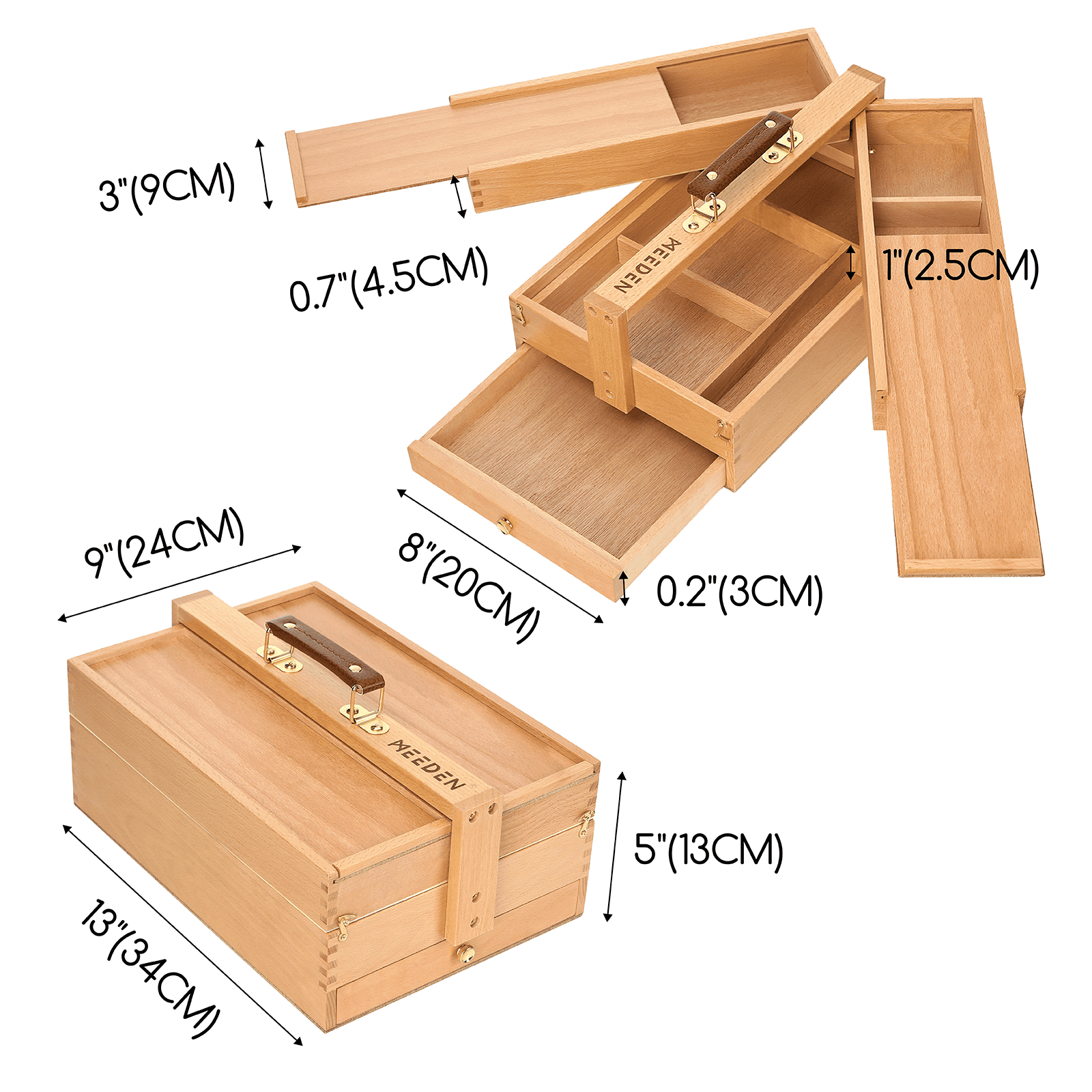 meeden-storage-boxes-hbx-7-bo-te-bois-pliante-tiroir image 6