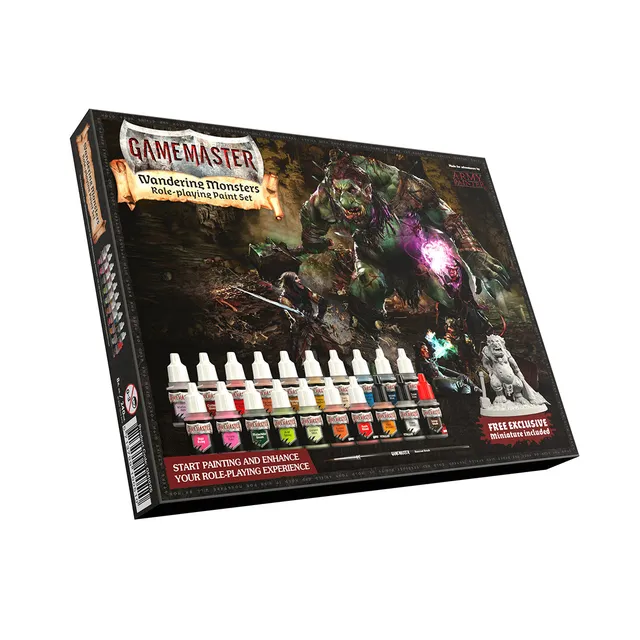 the-army-painter-gamemaster-wandering-monsters-coffret-peinture-20-pots image 1