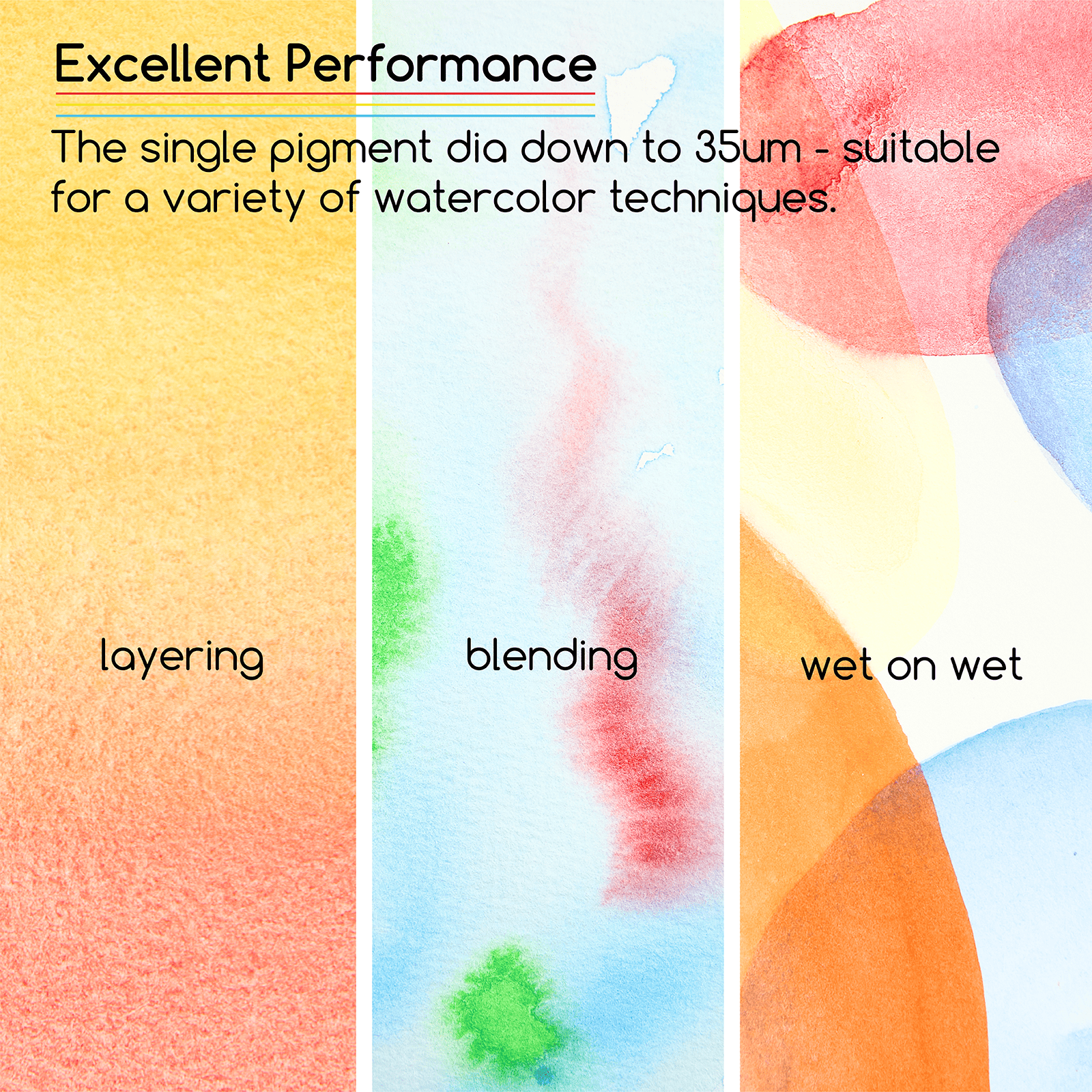 meeden-aquarelle-48-tubes-12ml-couleurs-lumineuses image 5