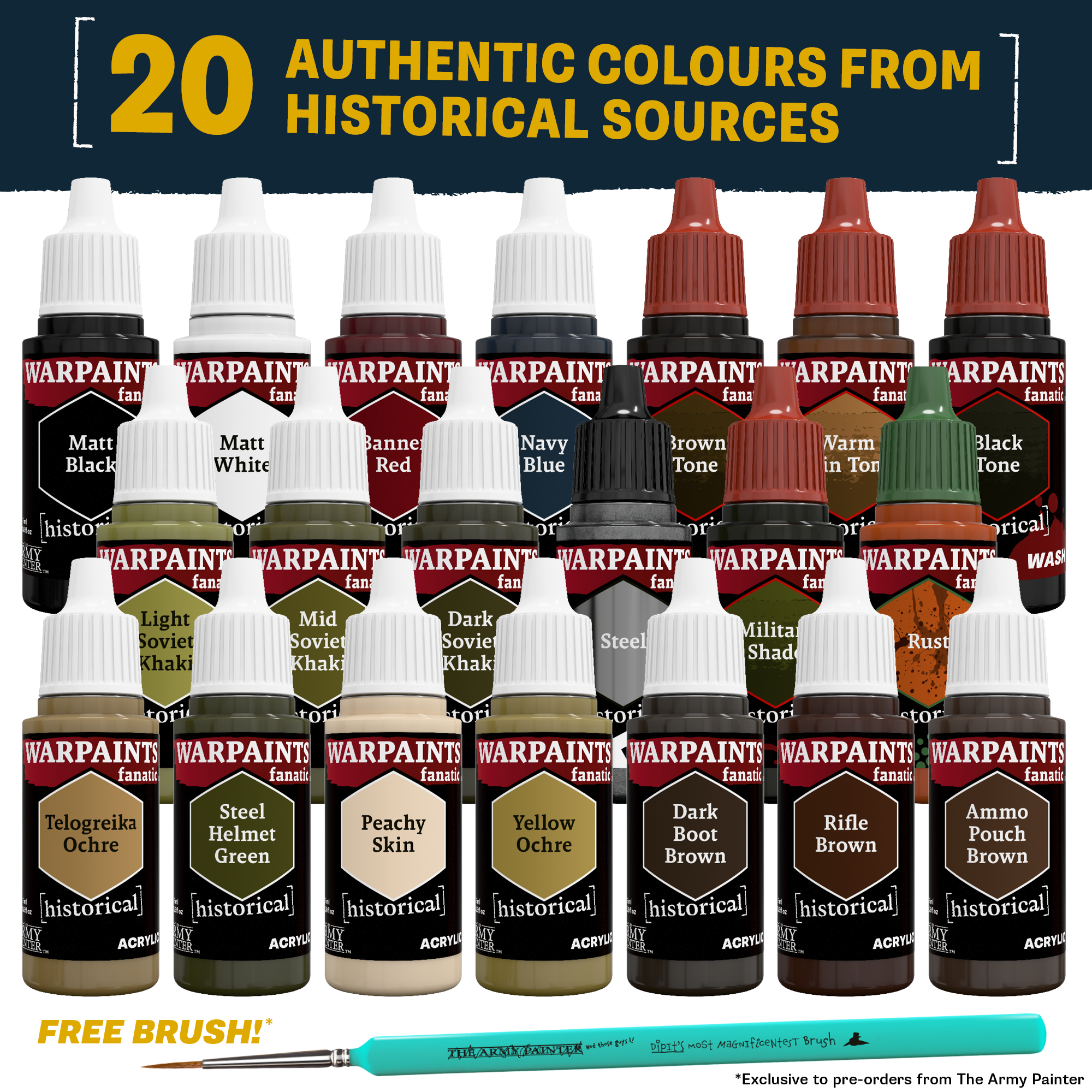 the-army-painter-historical-wwii-soviet-union-combo-set-20-peintures image 2