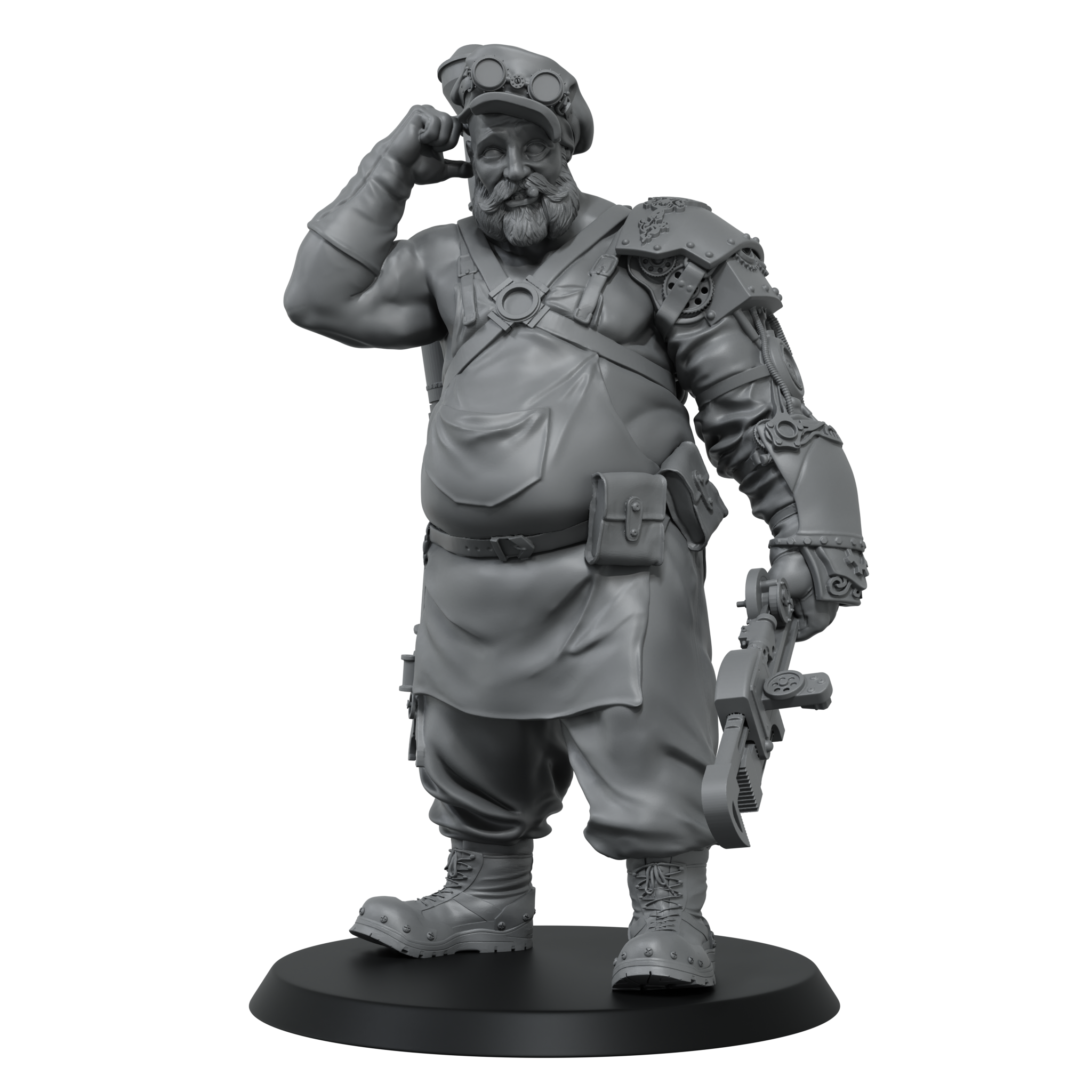 scale75-wargames-steampunk-joe-cassidy-figurine-35mm-m-tal image 3
