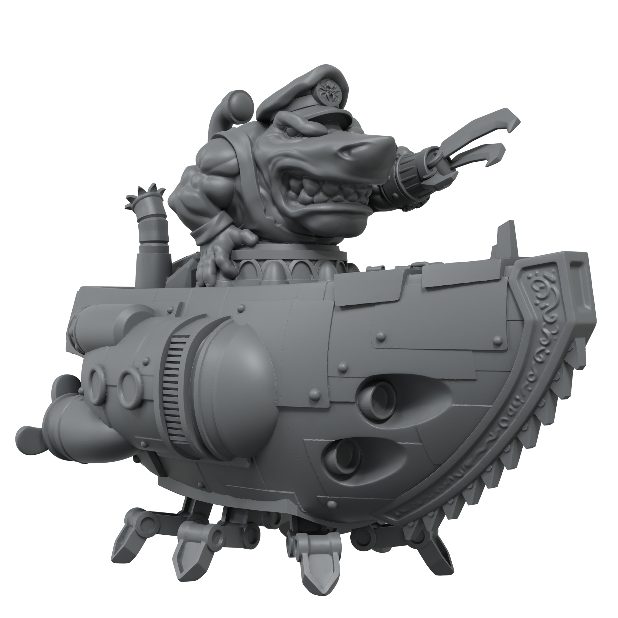 scale75-the-smog-riders-sharktilus-figurine-35mm-non-peinte-r-sine image 3