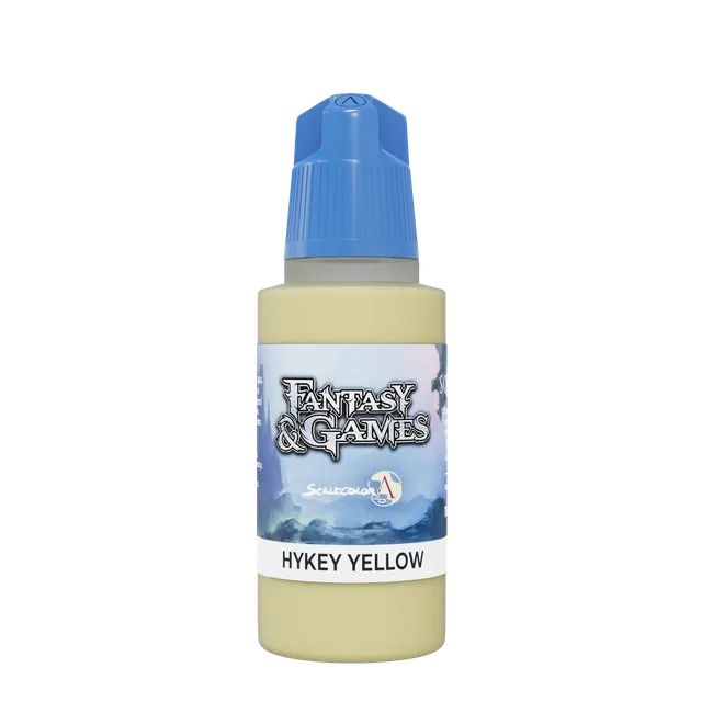 scale75-scalecolor-hykey-yellow-peinture-acrylique-17-ml-jaune image 1