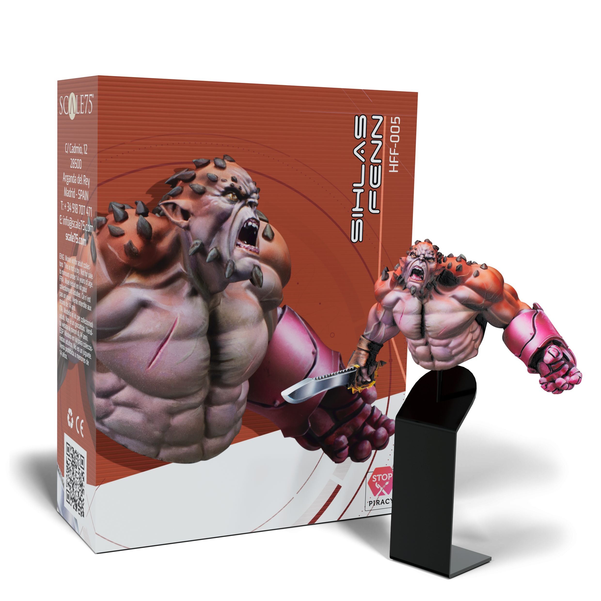 scale75-characters-sihlas-fenn-figurine-sci-fi-peindre image 1