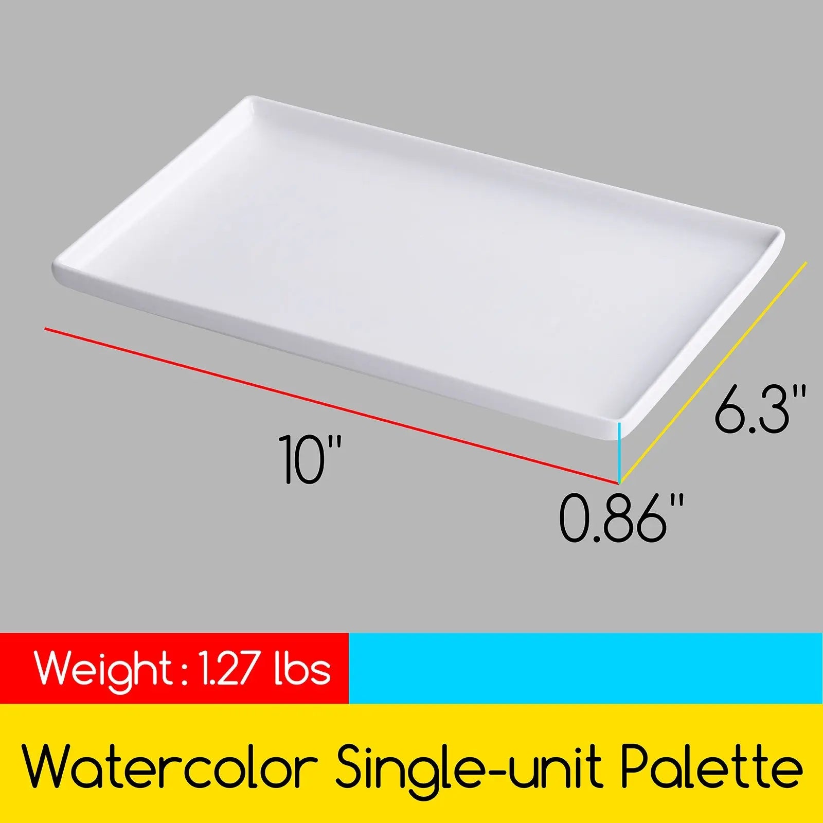 meeden-palette-c-ramique-porcelaine-blanche image 2