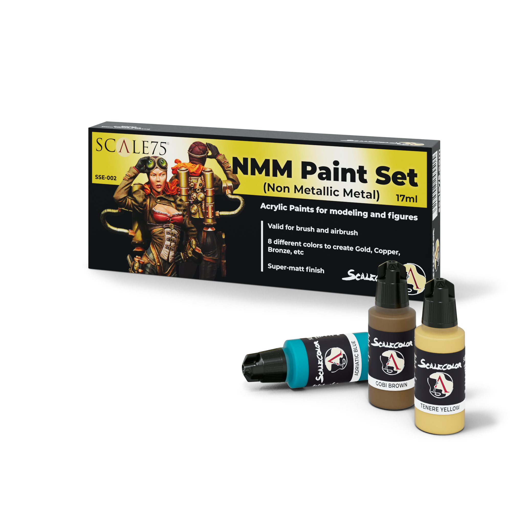 scale75-nmm-gold-and-copper-set-peinture-or-cuivre image 1