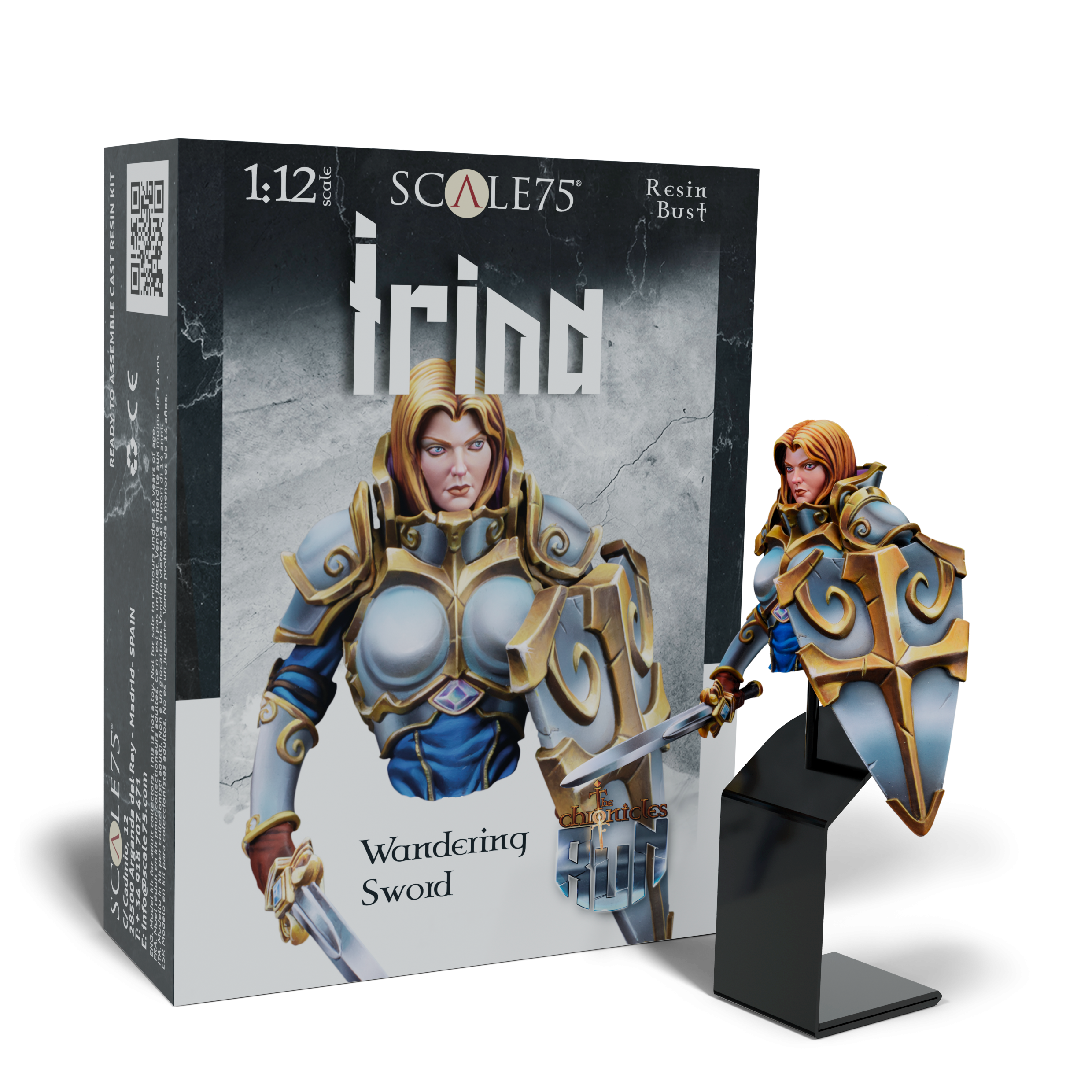 scale75-characters-irina-wandering-sword-figurine-non-peinte image 1