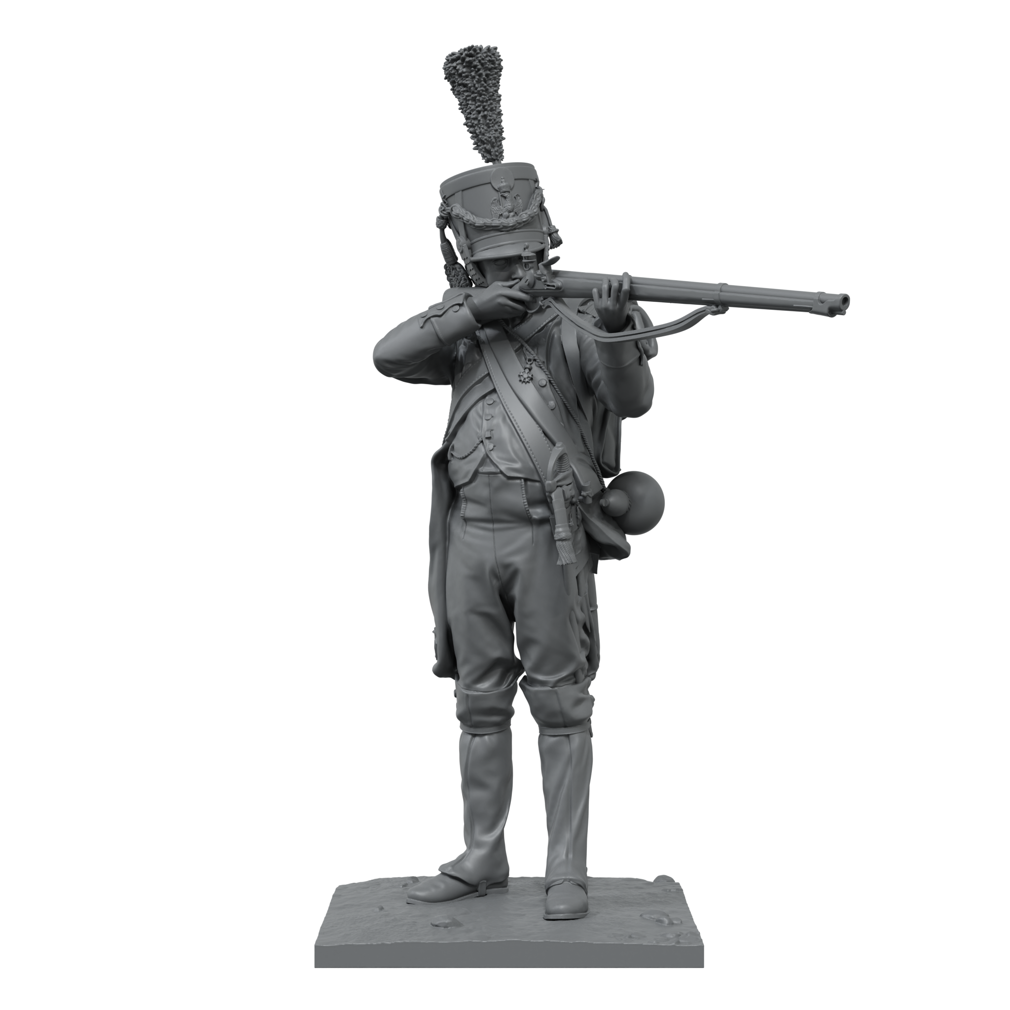 scale75-napoleonic-wars-fusilier-grenadier-1808-figurine-75-mm image 2
