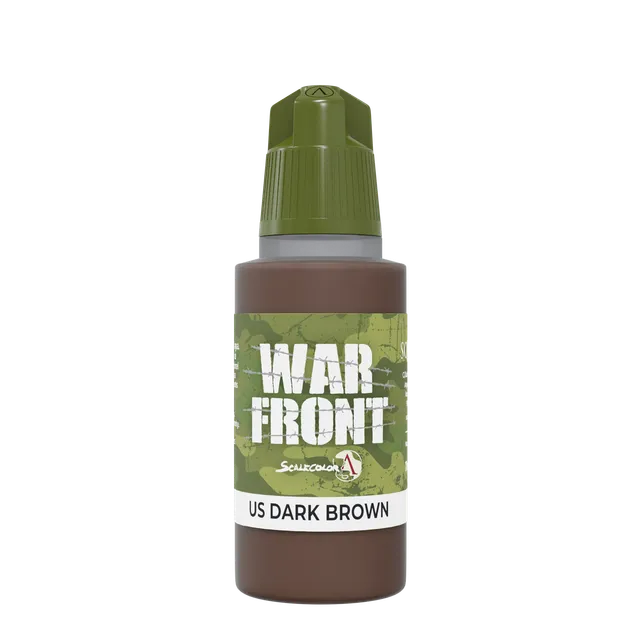 scale75-warfront-us-dark-brown-peinture-acrylique-17-ml image 1