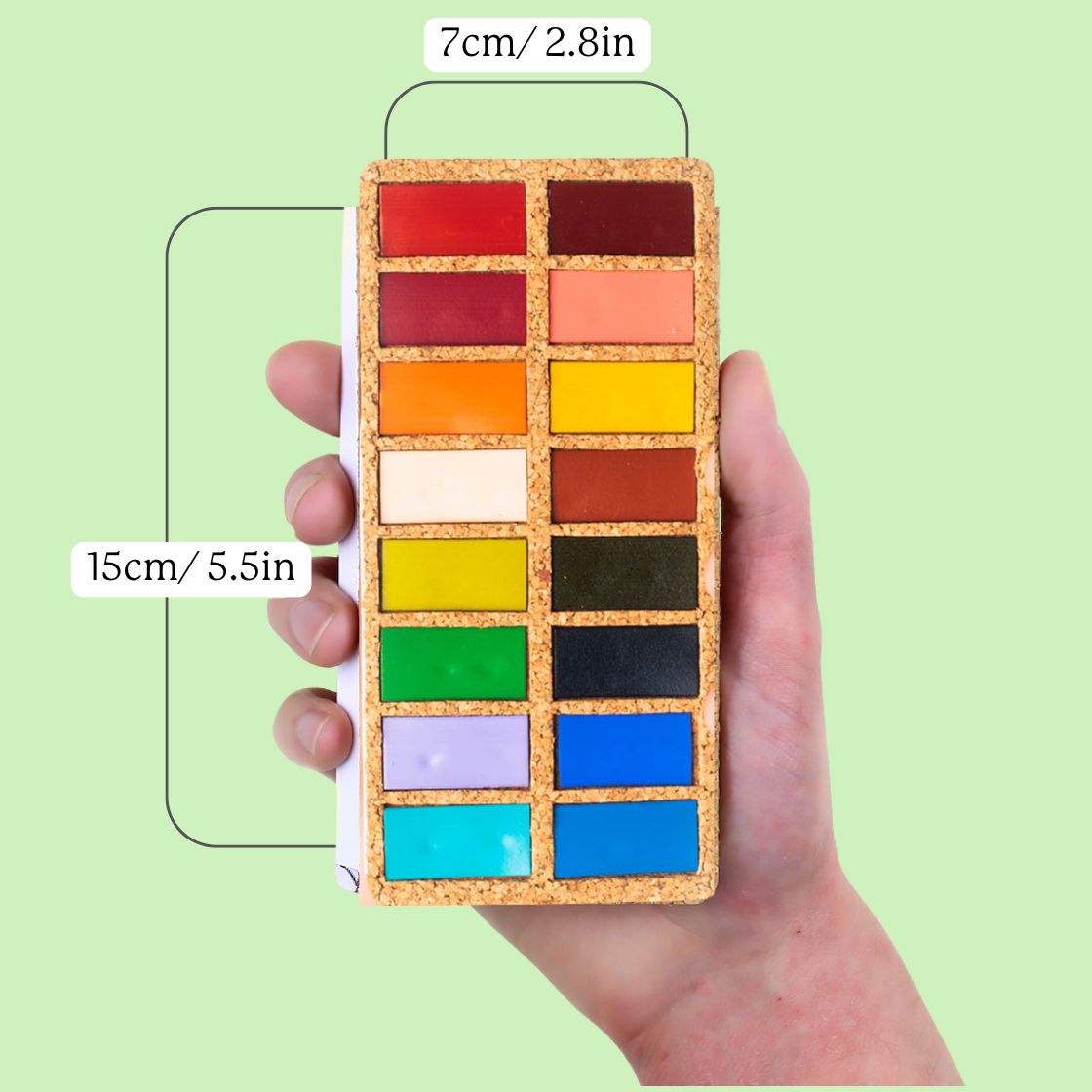 viviva-watercolor-pans-spring-16-colors-palette-li-ge-16-couleurs image 4