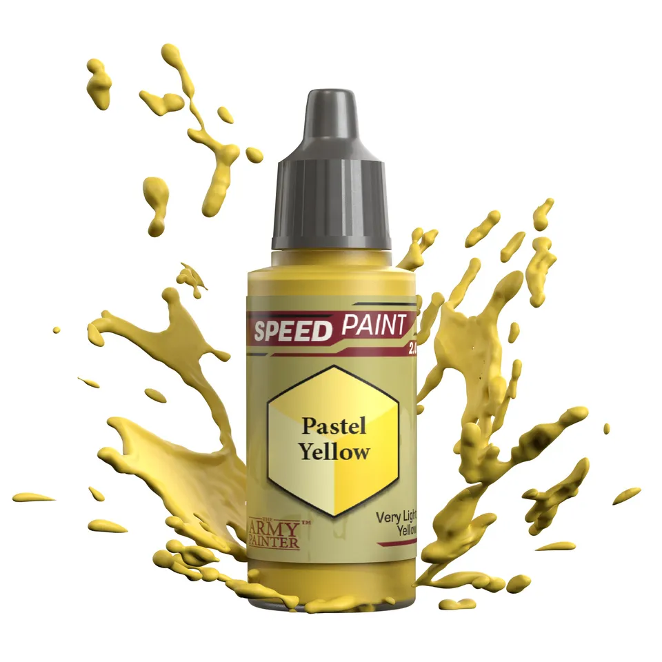 the-army-painter-speedpaint-pastel-yellow-peinture-figurine-18ml image 1