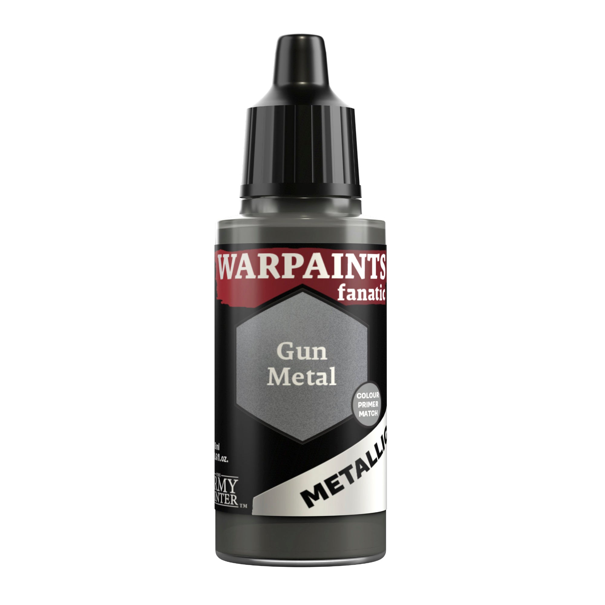 the-army-painter-warpaints-fanatic-metallic-peinture-gun-metal image 1