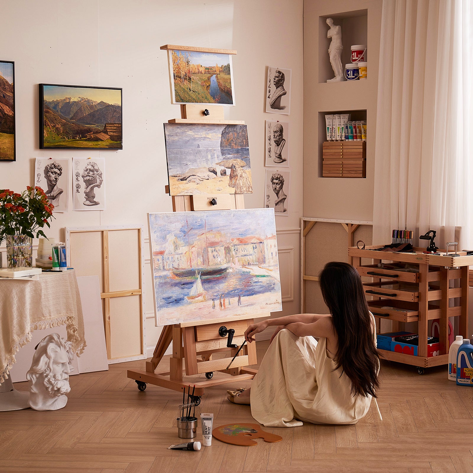meeden-floor-easels-chevalet-manivelle-dhj-12-h-tre image 6