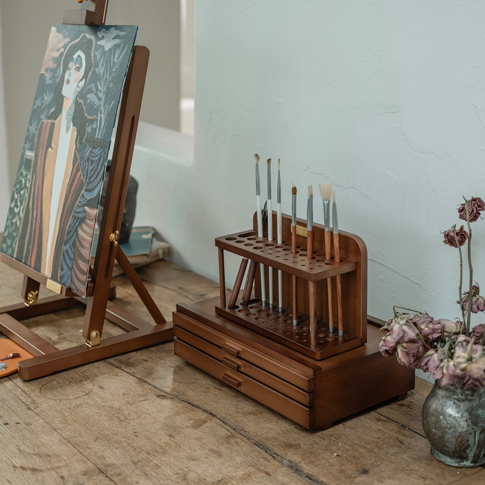 meeden-brush-holders-porte-pinceaux-bois-bj-02-h-tre image 6