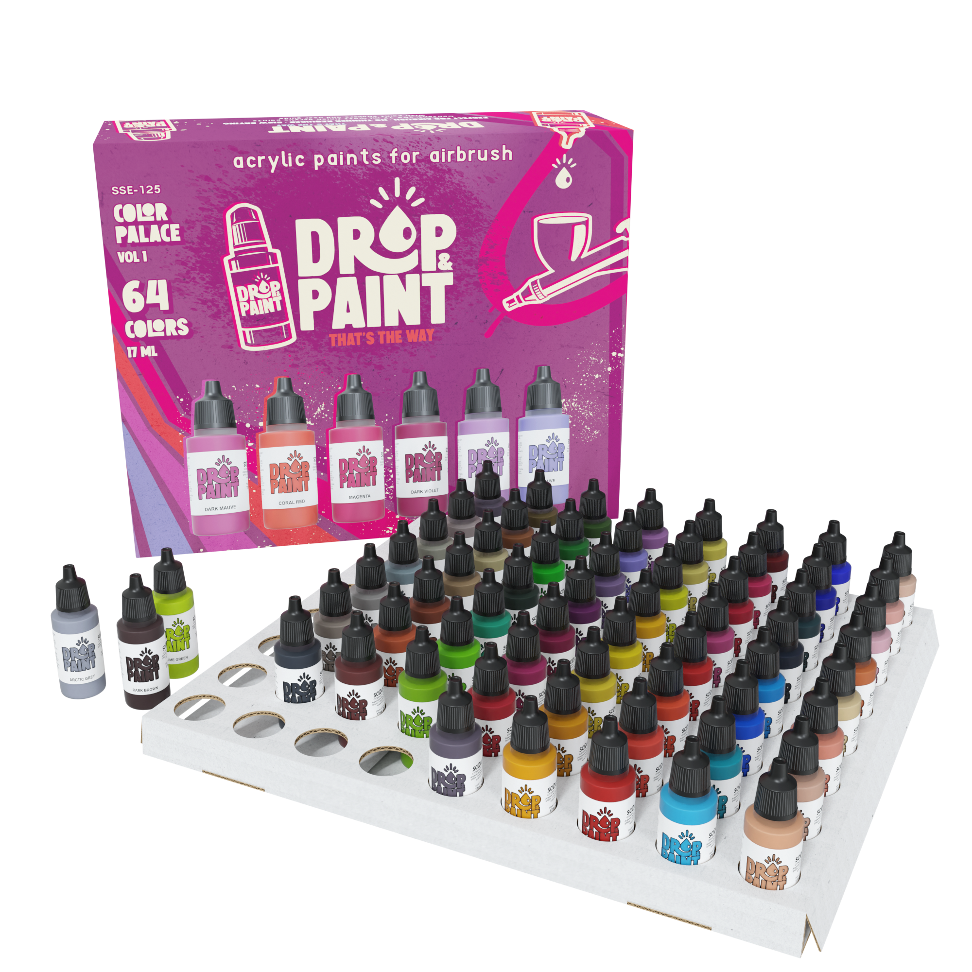 scale75-drop-paint-color-palace-vol-1-coffret-peinture-a-rographe image 1
