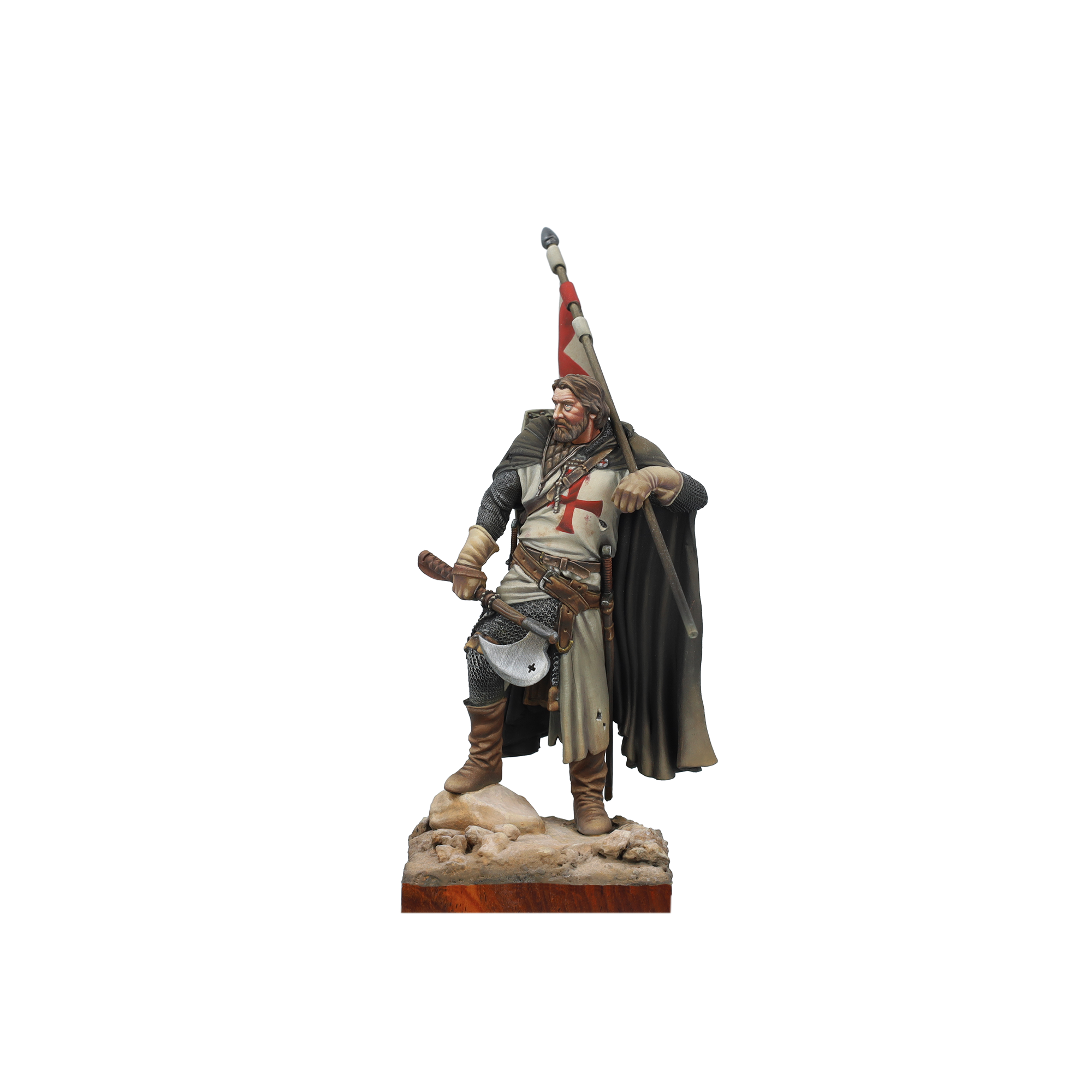 scale75-middle-ages-knight-of-the-cross-figurine-chevalier image 3