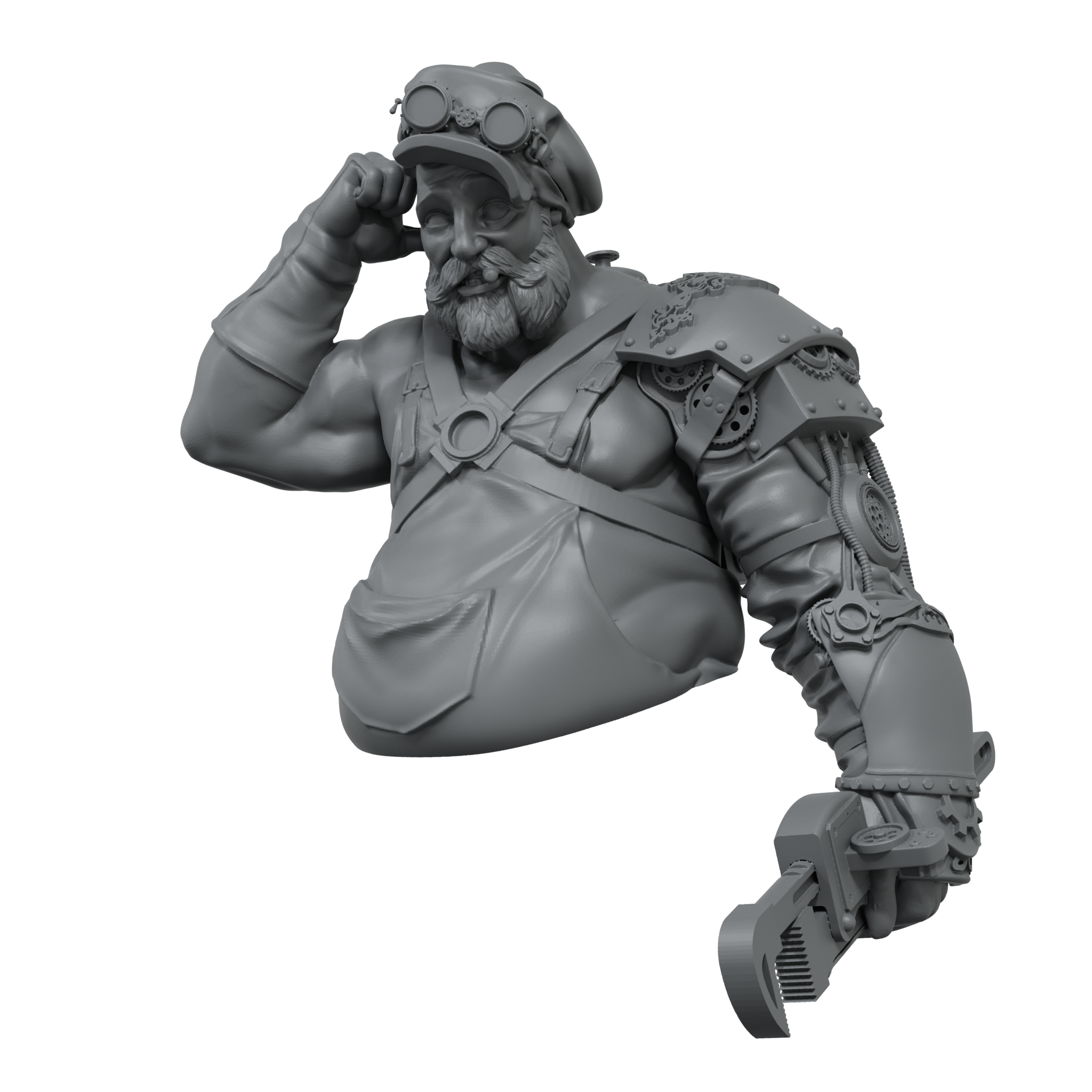 scale75-naughty-gears-joe-cassidy-figurine-non-peinte image 2